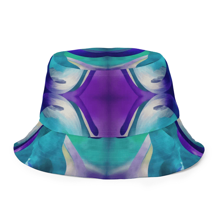 Ethereal Waves Reversible Bucket Hat product image (1)