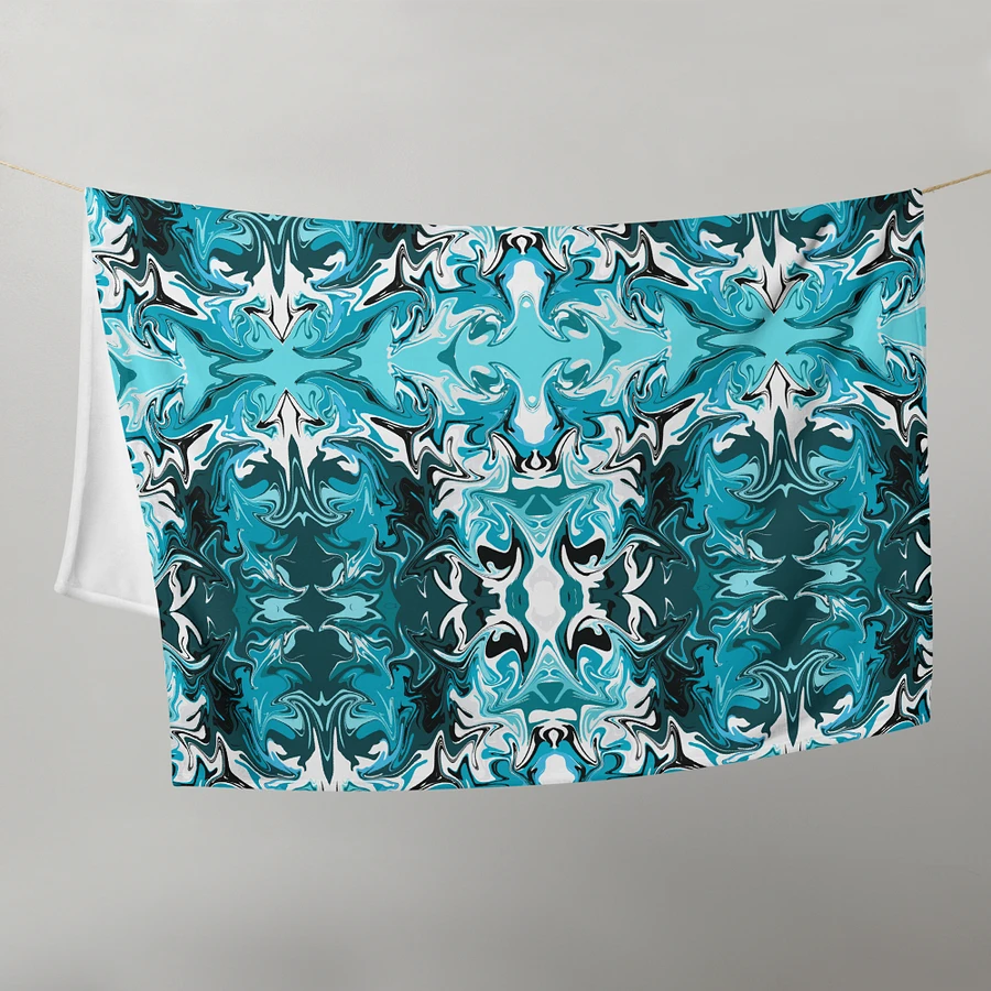 Blue Swirl Blanket product image (10)
