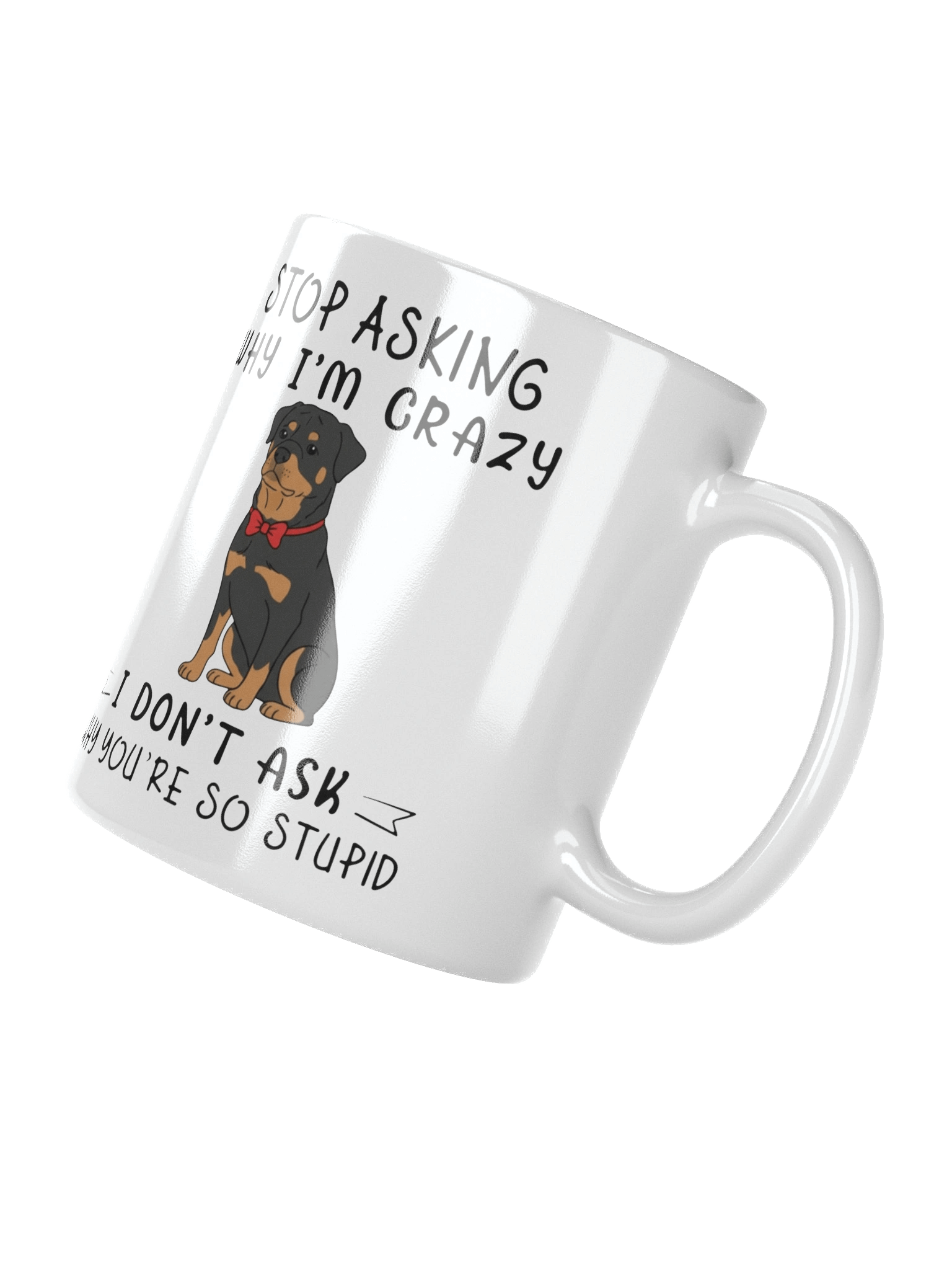 Crazy Rottweiler Mug product image (7)