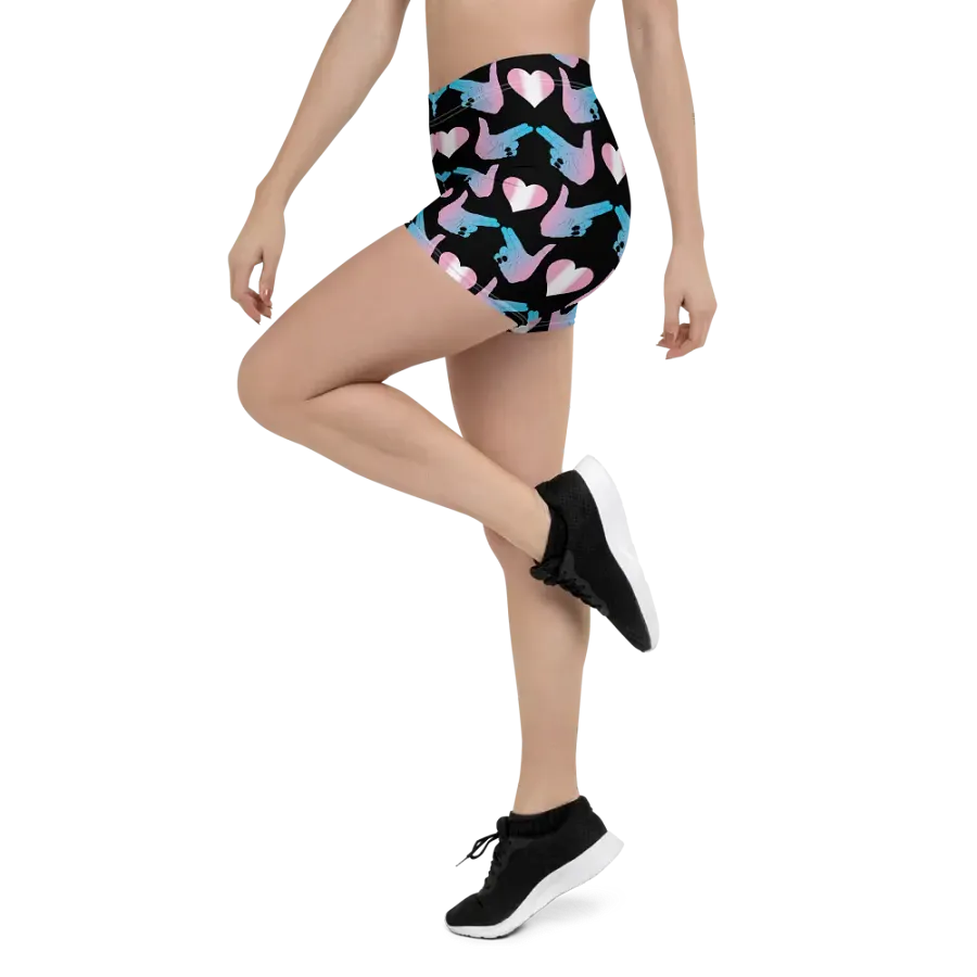 Finger Guns (trans flag) Shorts product image (4)