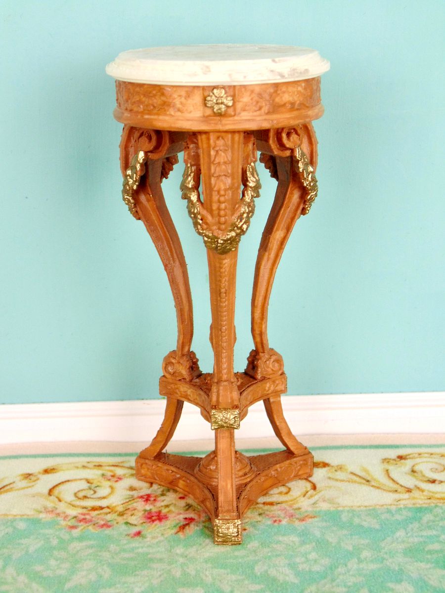 1:6 scale plant stand for 12” fashion dolls OAK product image (2)