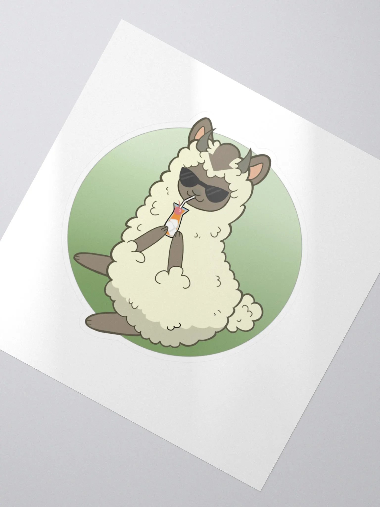 appa the alpaca stickers product image (2)