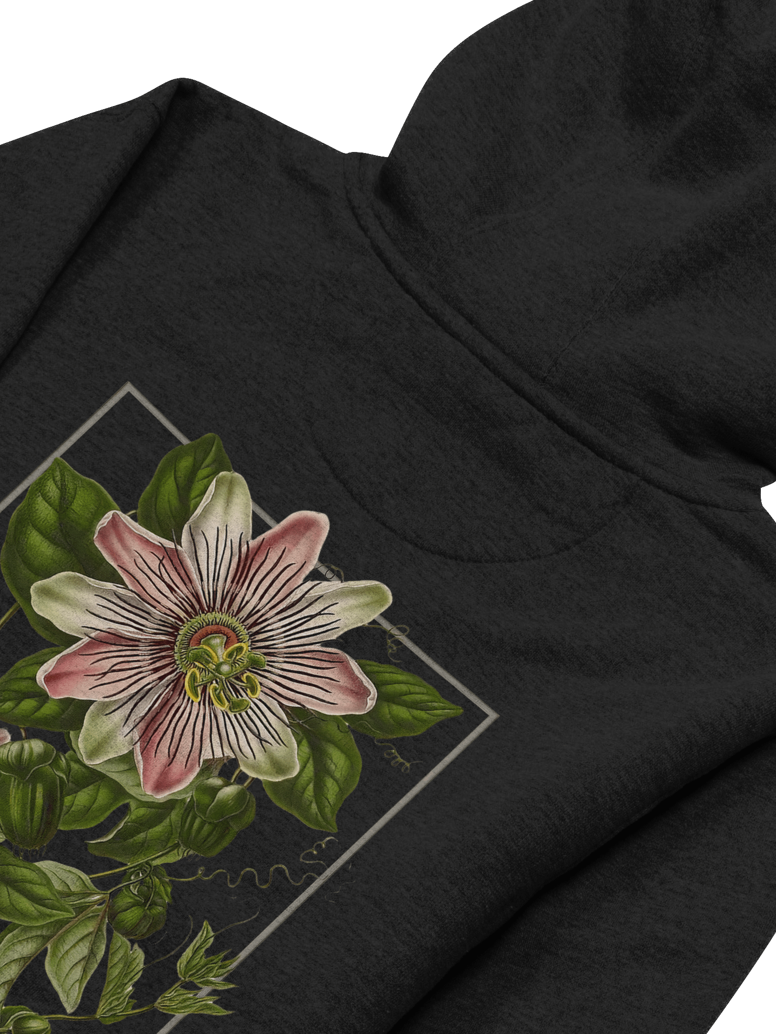passionflower (Passiflora imperatrice eugénie) Premium Adult Unisex Hoodie product image (4)