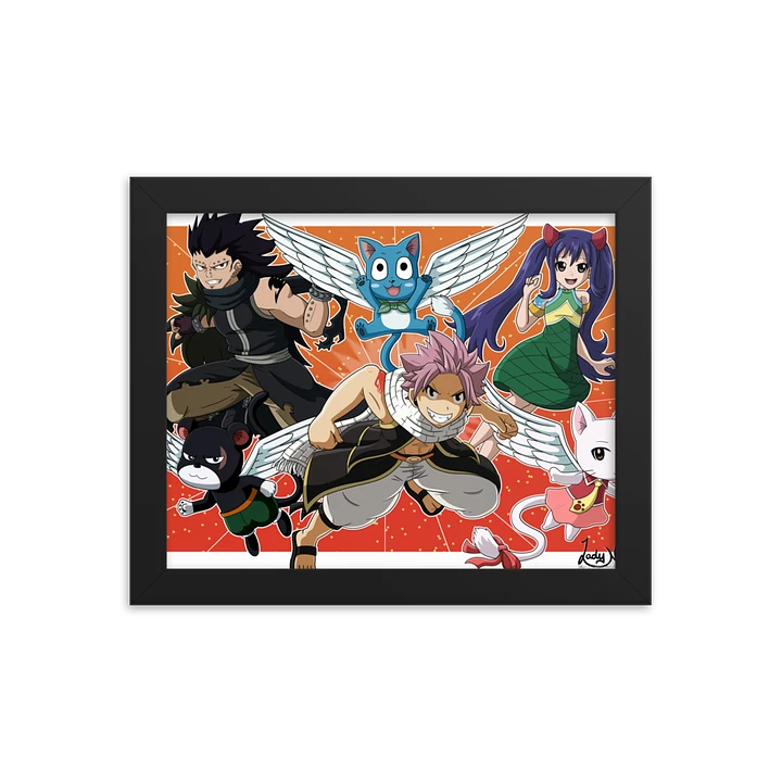 Fairy Tail Dragon Slayers Framed Print product image (1)