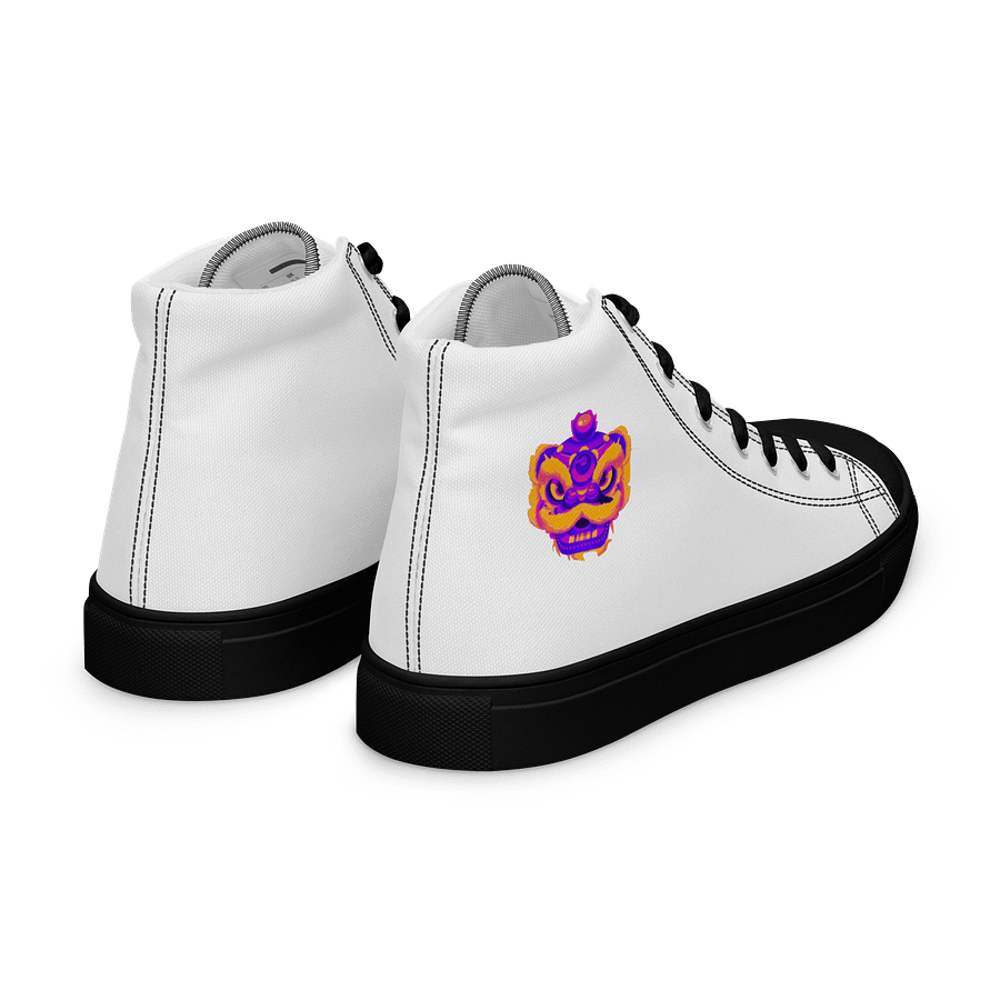 Majestic Dragon Head Mask Men's High Tops product image (10)