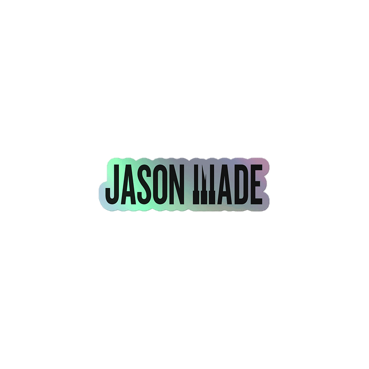 JASON MADE HOLOGRAPHIC STICKER product image (1)