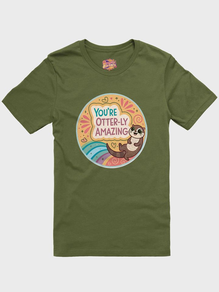 Otter-ly Amazing Wavy Stripes T-Shirt product image (1)