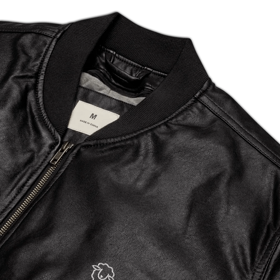 WOMEN - LEATHER BOMBER JACKET product image (5)