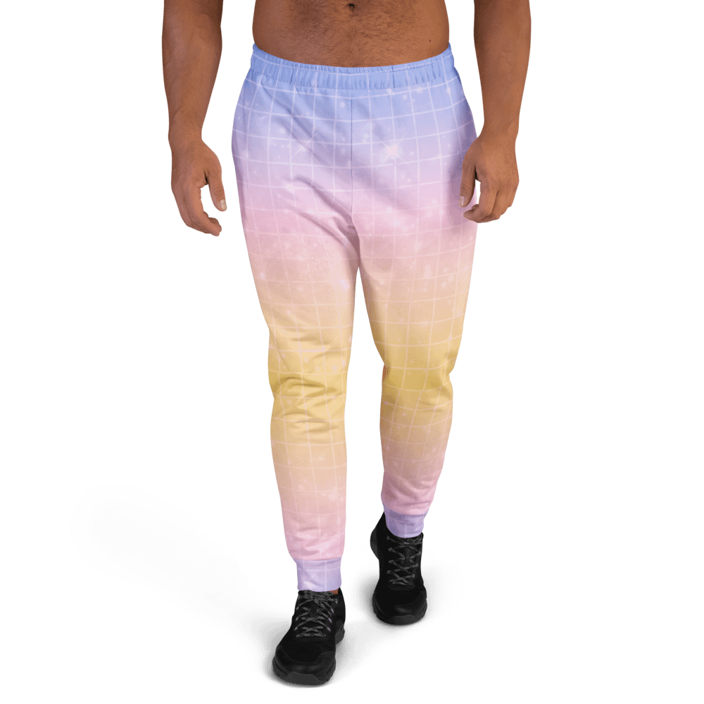 ImaginaryStory Grid Gradient Cozy Joggers product image (2)