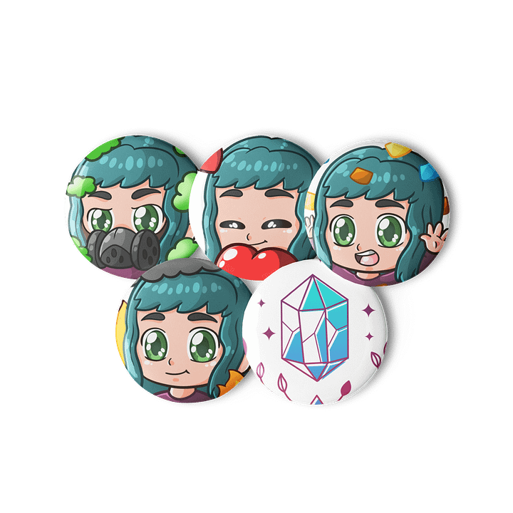 5 Pin Button Set product image (3)