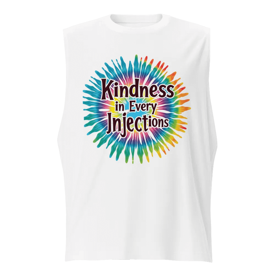 Kindness Injection Tie-Dye Muscle Tank product image (5)
