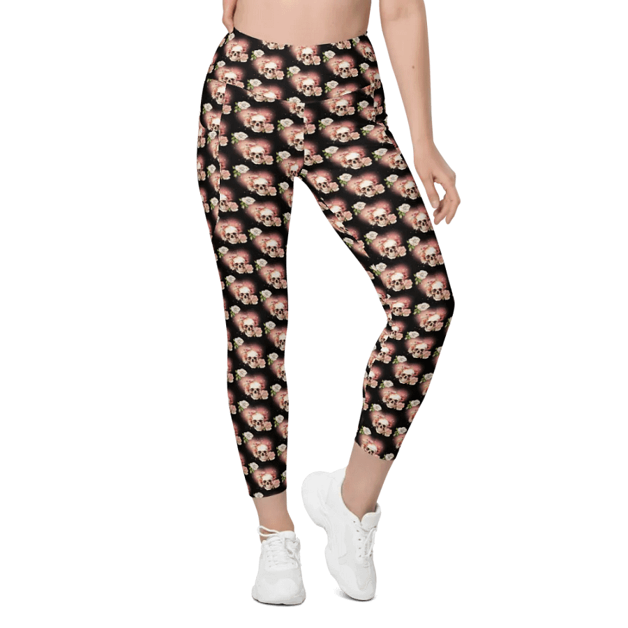 Skull And Roses Leggings product image (8)