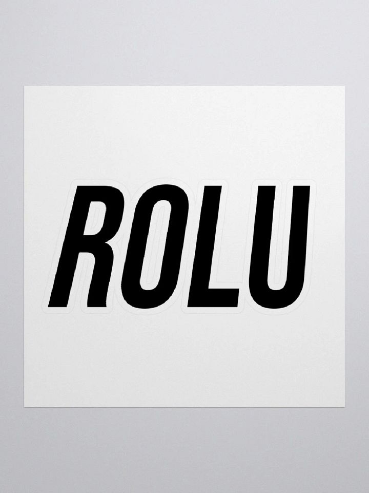 ROLU sticker product image (2)