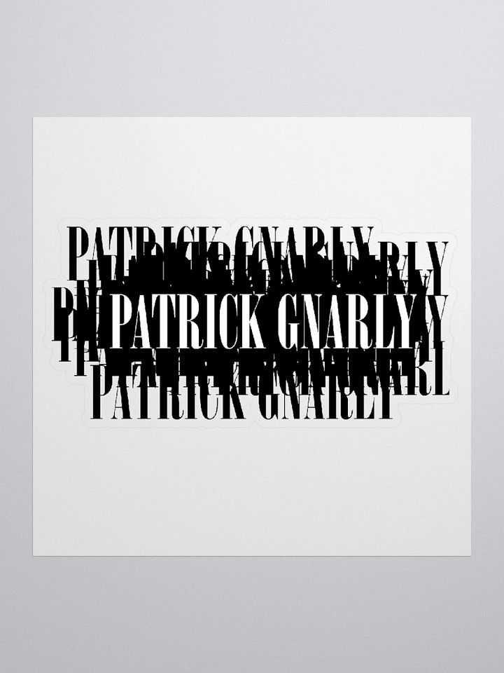 Patrick Gnarly Stamp Sticker product image (1)
