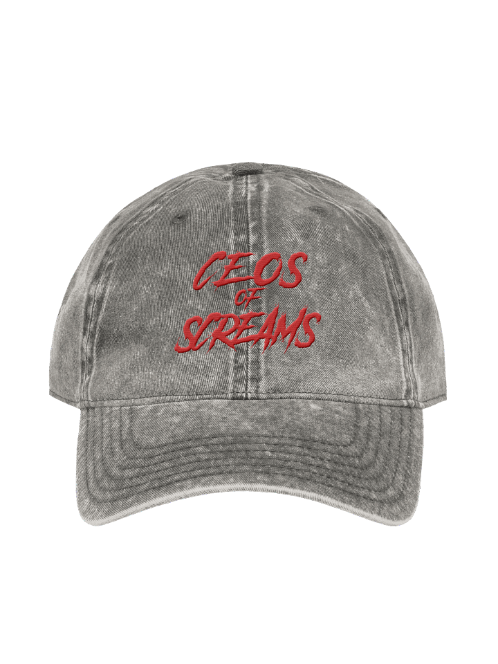 CEOs of Screams - Vintage Wash Hat - Red product image (2)