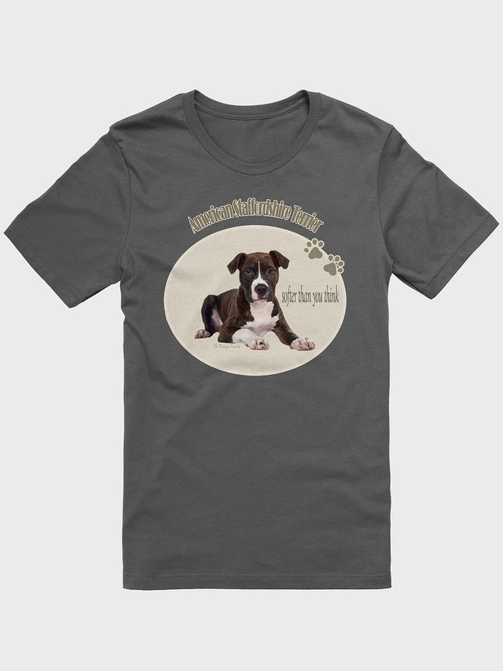 American Staffordshire Terrier Softer Than You Think T-Shirt product image (4)