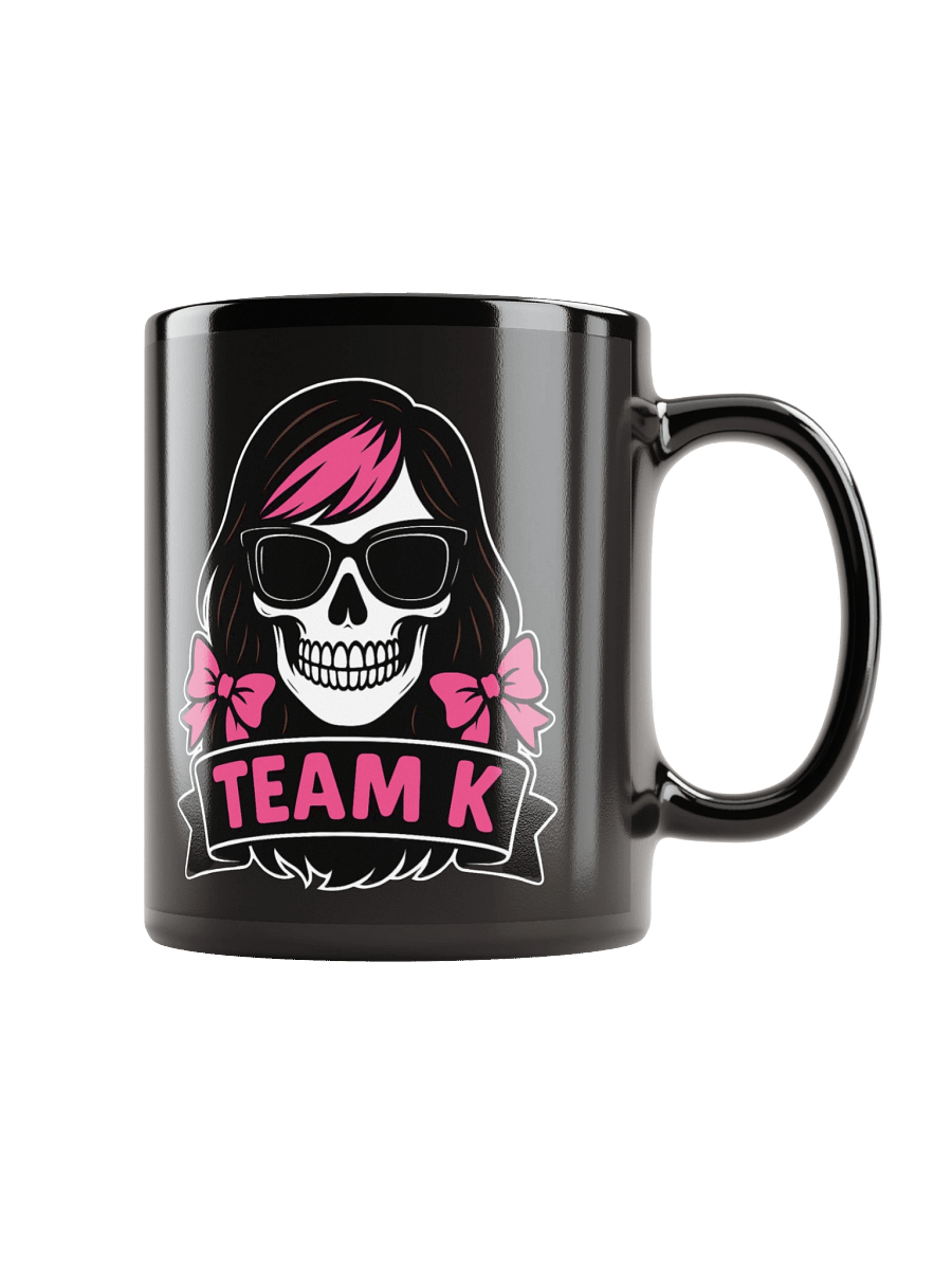 TEAM K (V-6) Black Mug product image (2)