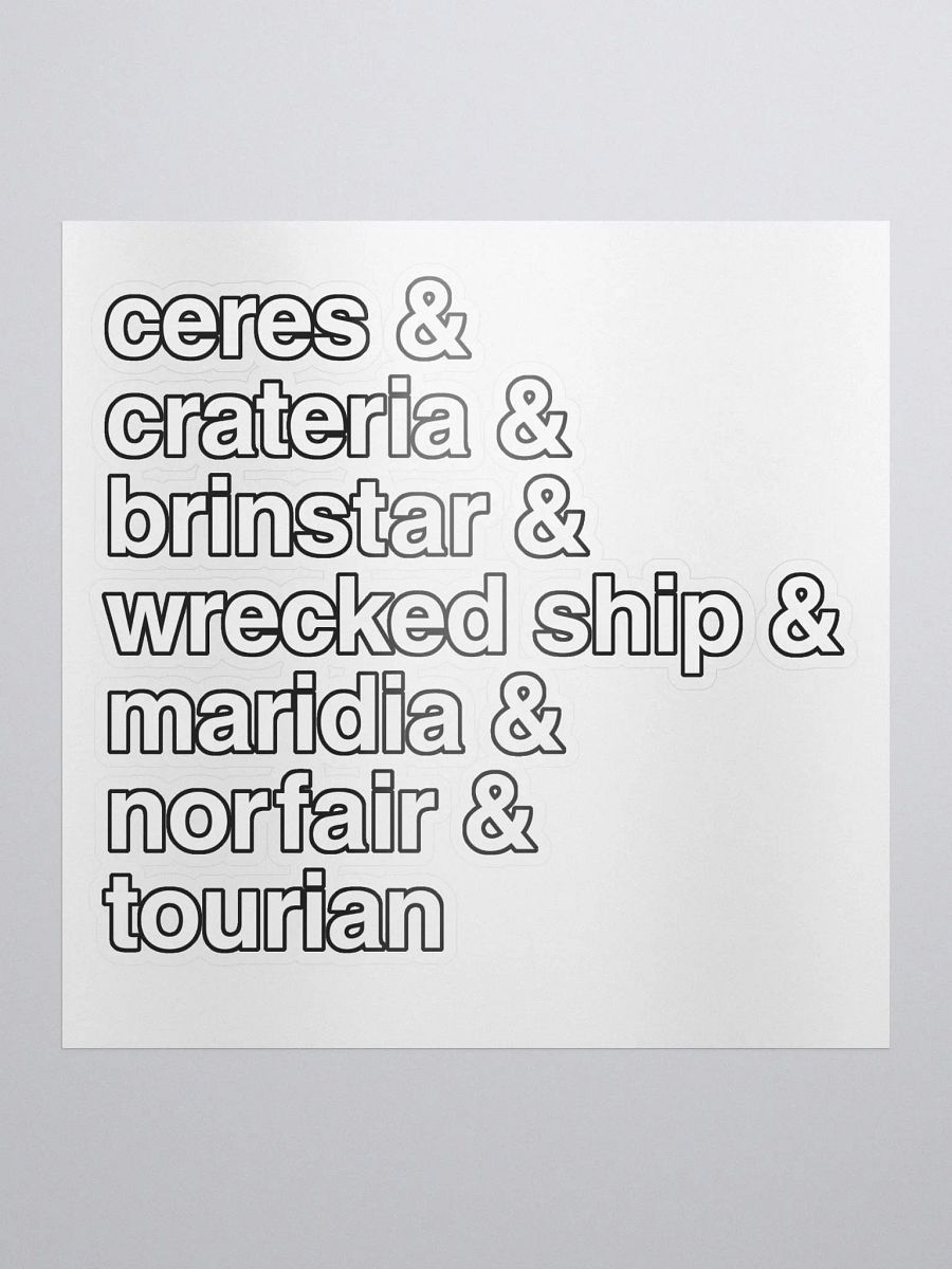 Areas& (Sticker) product image (1)