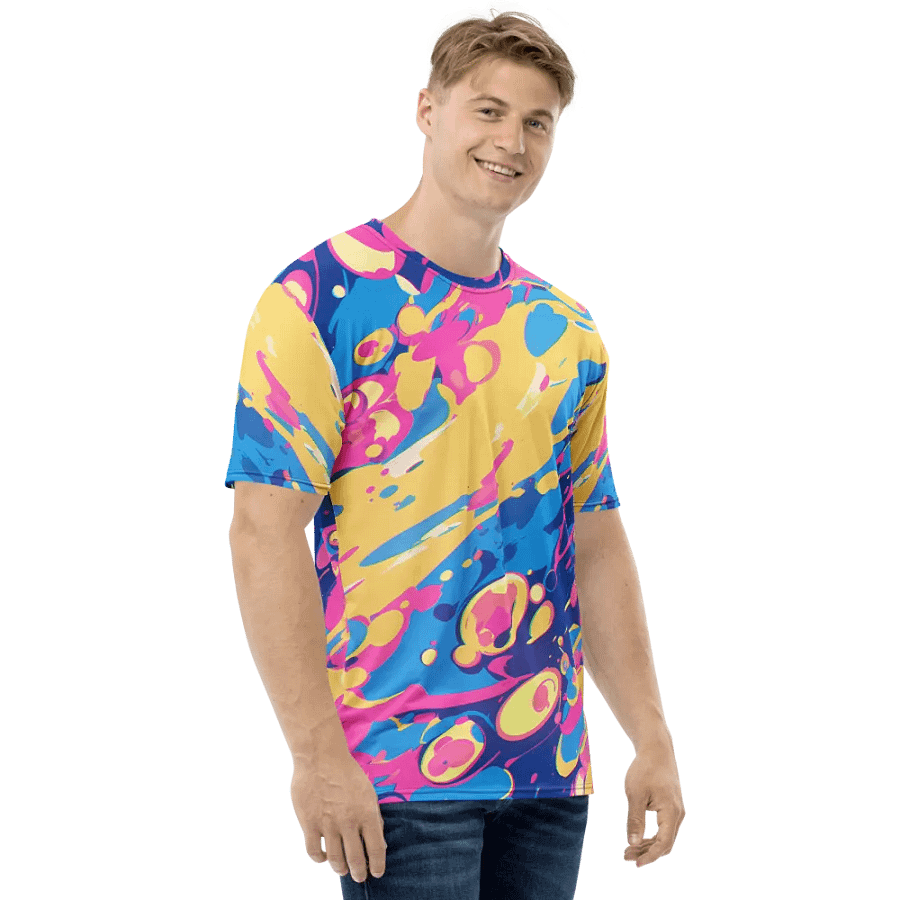 Vibrant Splash Men's T-Shirt product image (5)