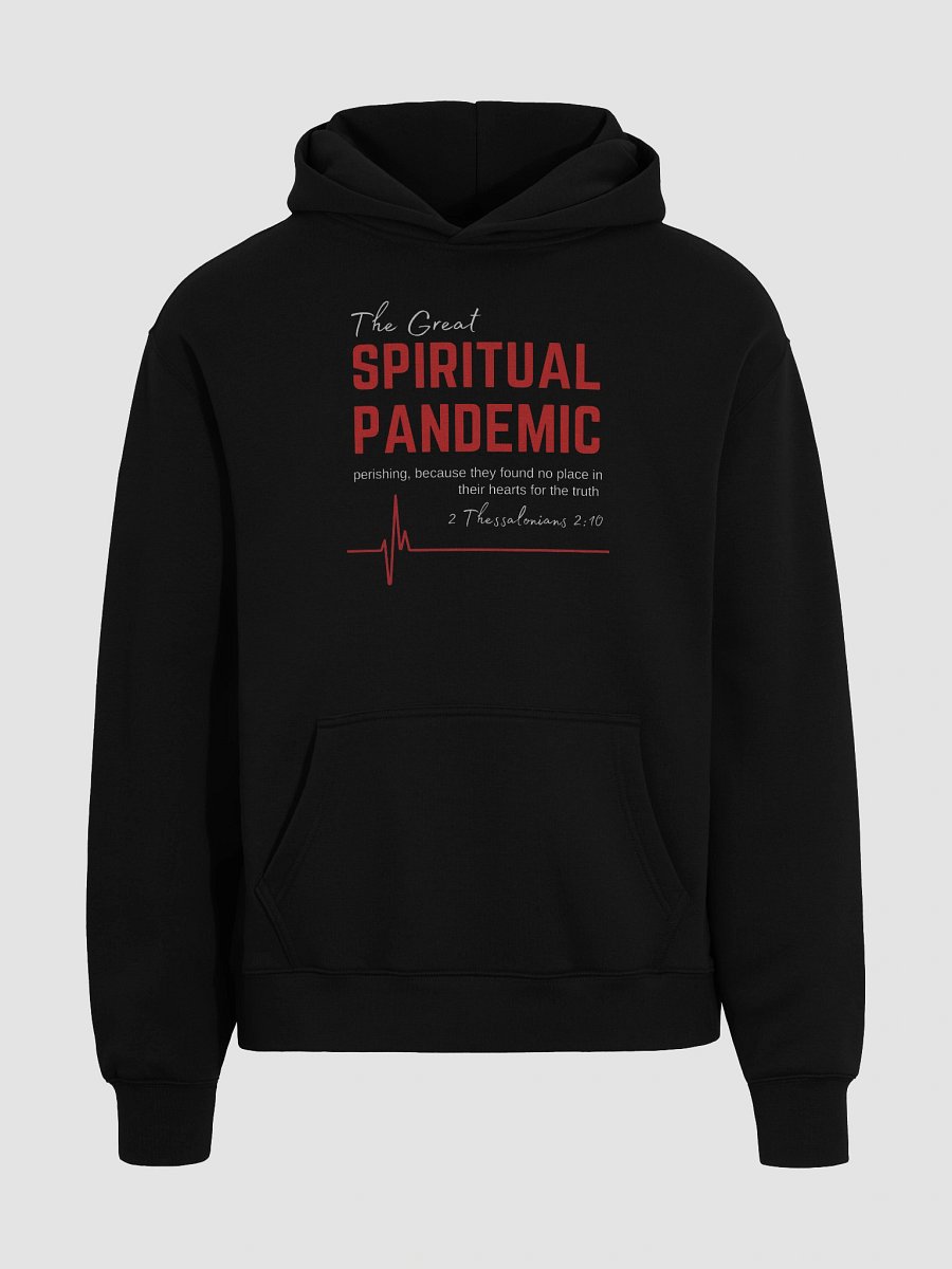 The Great Spiritual Pandemic Premium Oversized Unisex Hoodie product image (3)