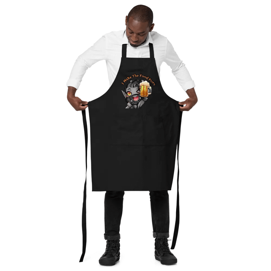 chef syn. I Make The Food Porn. Organic Cotton Apron product image (2)