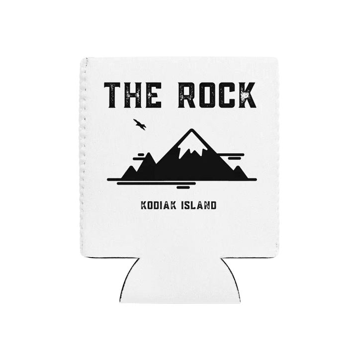 The Rock Can Coozie (Black) product image (1)