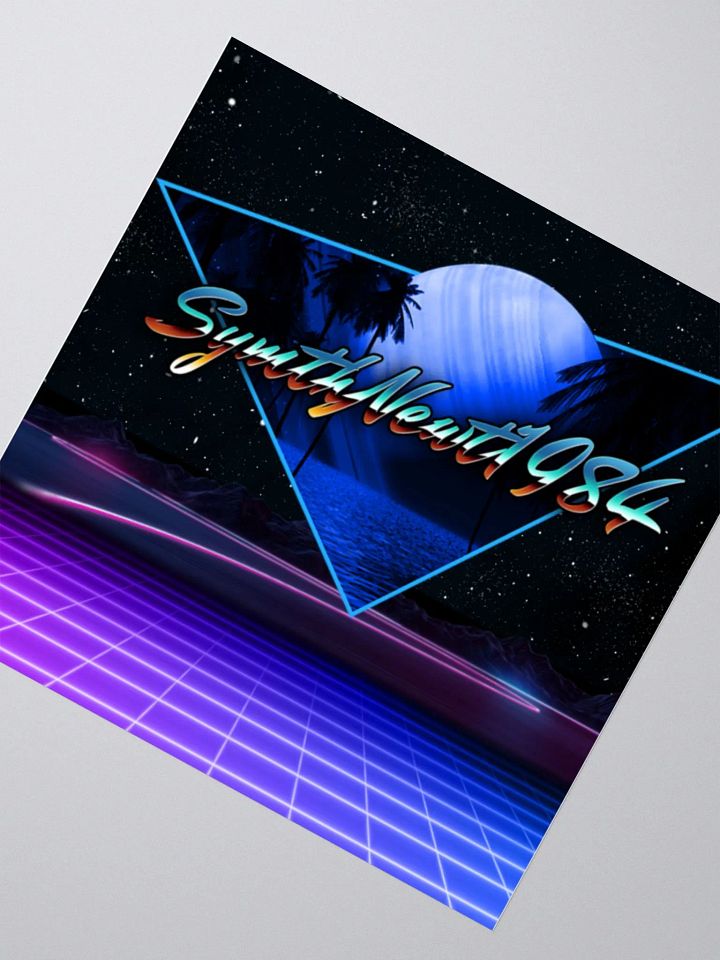SynthNewt Galaxy Sticker product image (2)