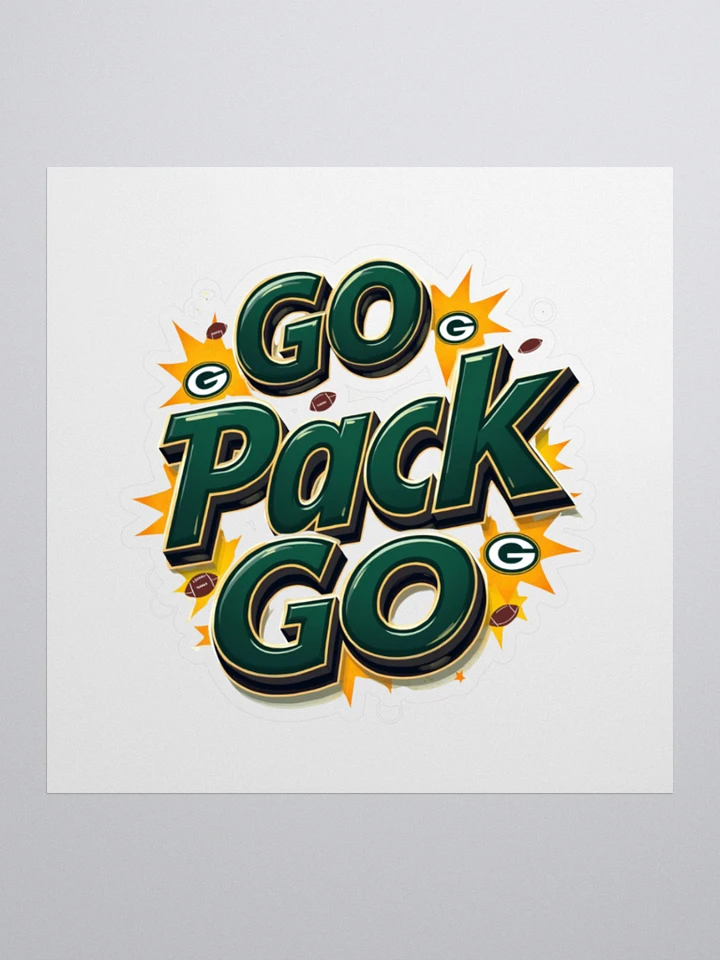 Green Bay Spirit Kiss Cut Stickers product image (2)