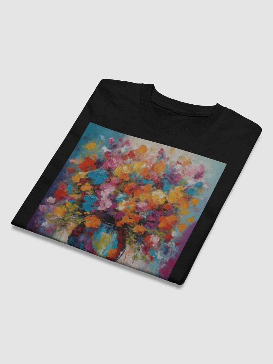 Vibrant Floral Impression T-Shirt product image (4)