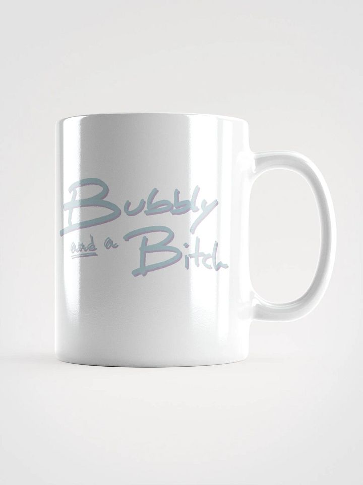 Bubbly and a B*tch (cotton candy shadow design) mug product image (2)