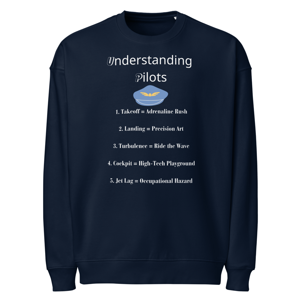 In-Flight Etiquette Unisex Sweatshirt product image (1)