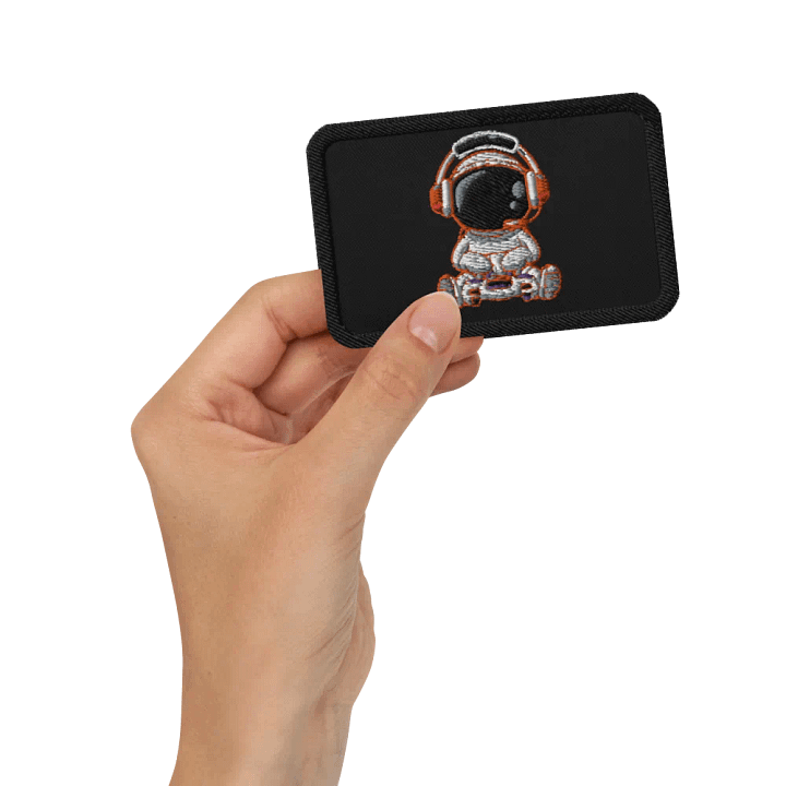 Noobs Gaming logo Embroidered Patch product image (2)