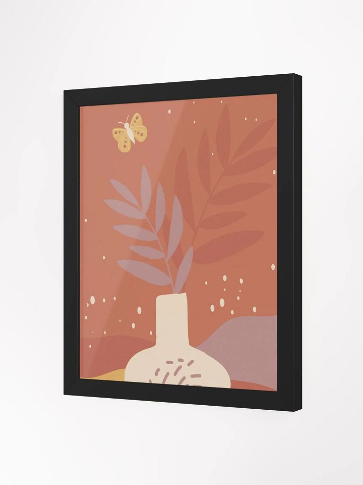 Ethereal Vase and Butterfly Framed Poster product image (25)