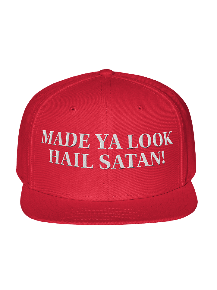 Hail Satan! - Fake MAGA Hat product image (1)