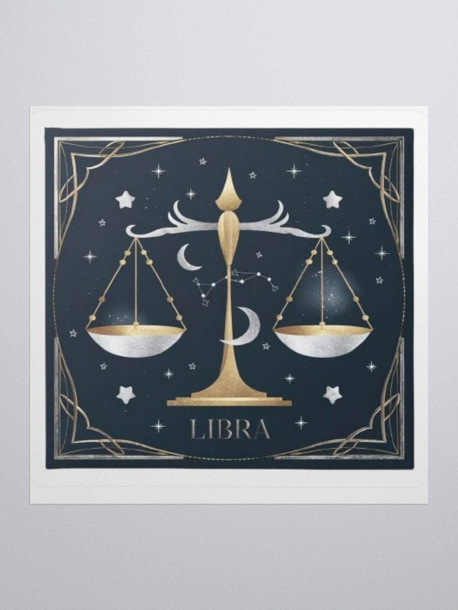 Libra Zodiac Sticker product image (3)