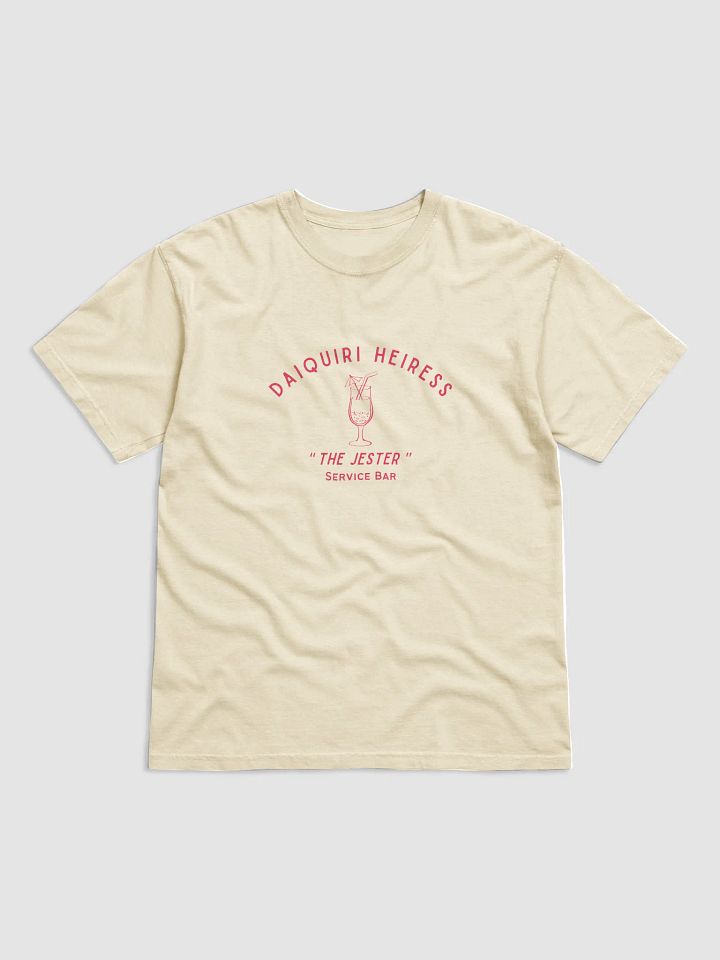 CHECK PLEASE! DAIQUIRI TEE - WHITE-IVORY product image (2)