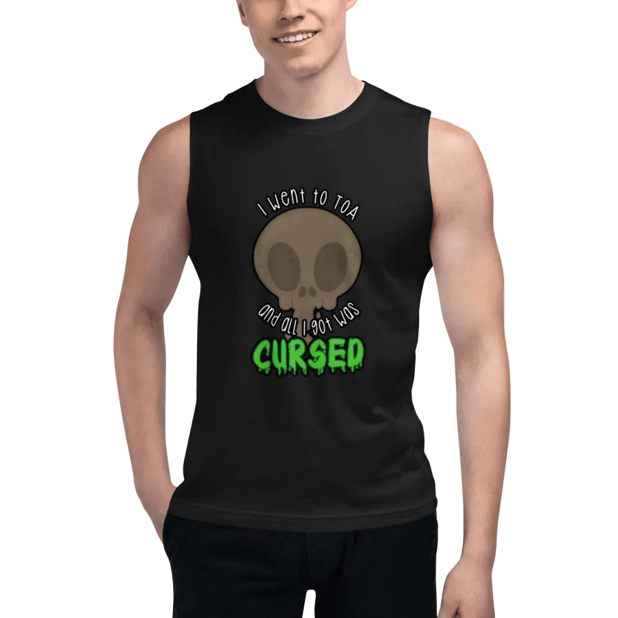 All I Got Was Cursed - Warrior - Men's Style Muscle Tank product image (5)