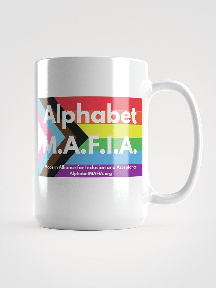 Alphabet M.A.F.I.A. Coffee Mug product image (1)