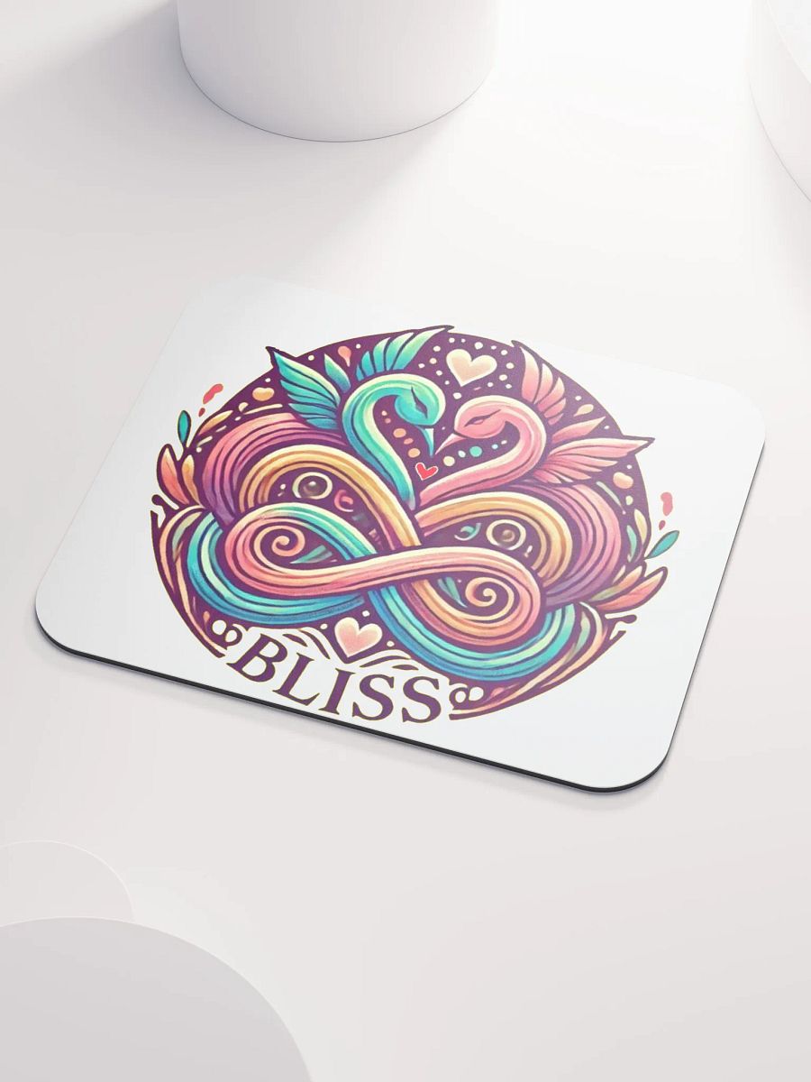 Swan Heart Bliss Mouse Pad product image (3)