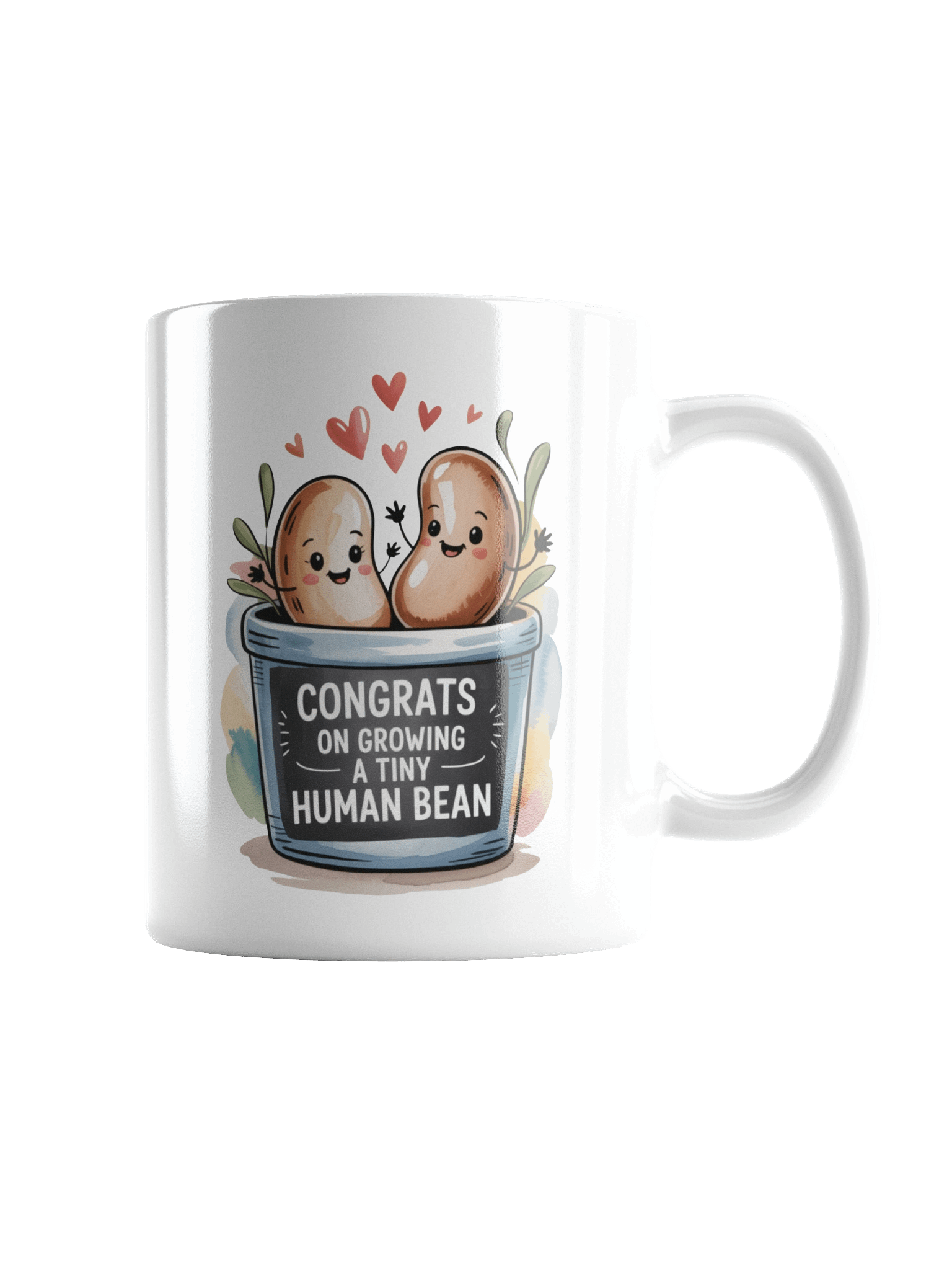 Congrat On Growing A Tiny Human Bean Mug product image (2)