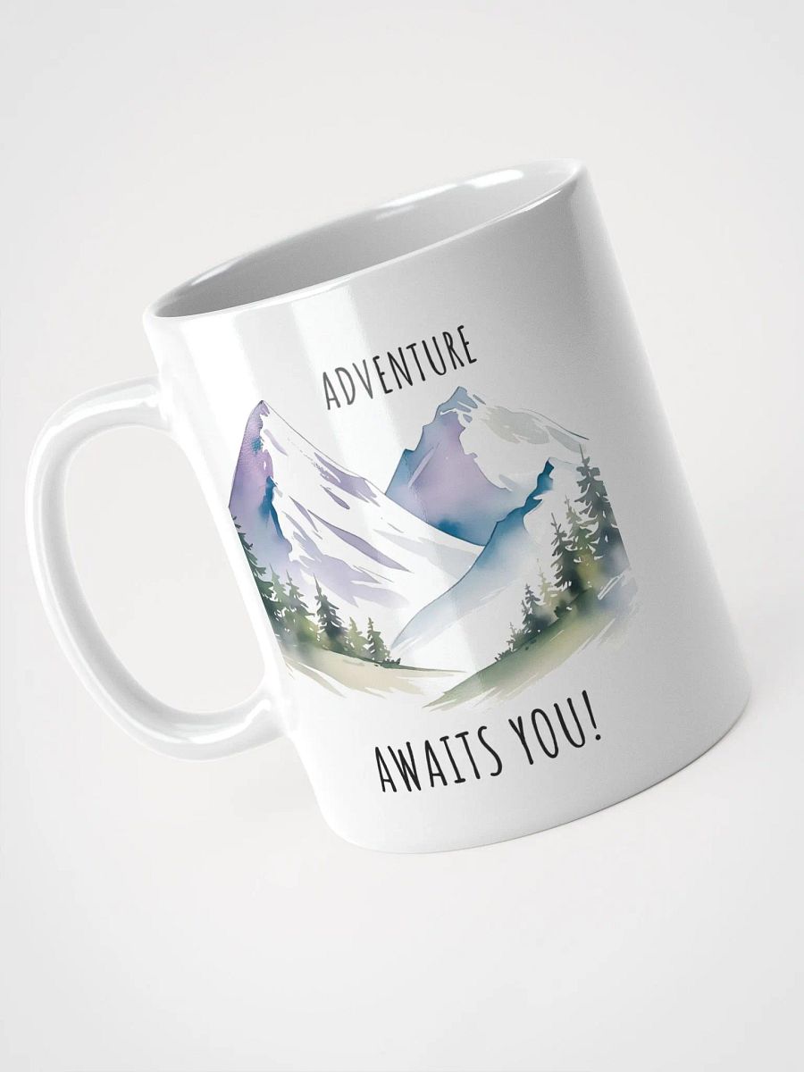 mountain art, wanderlust, motivational quote, adventure awaits, travelers, going away gift, travel girl, free spirit, boho, bohemian print product image (3)