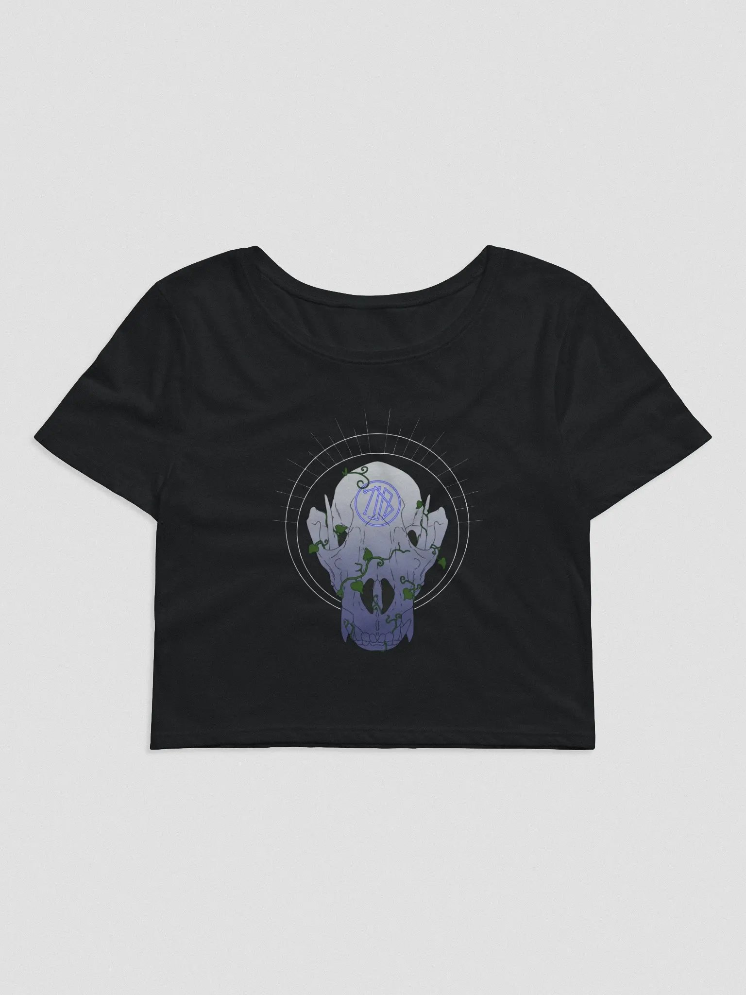 Skull - Crop Tee product image (1)