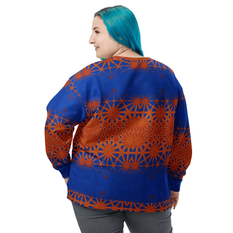 Abstract Two Tone Unisex Sweatshirt product image (8)