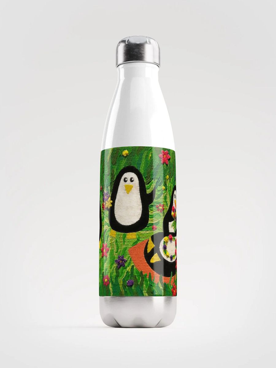 Flower Party Stainless Steel Water Bottle product image (3)