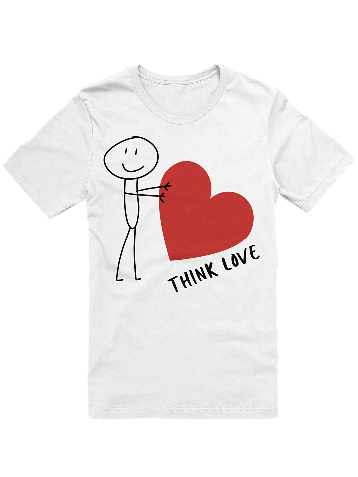 Think Love Supersoft T-Shirt product image (85)