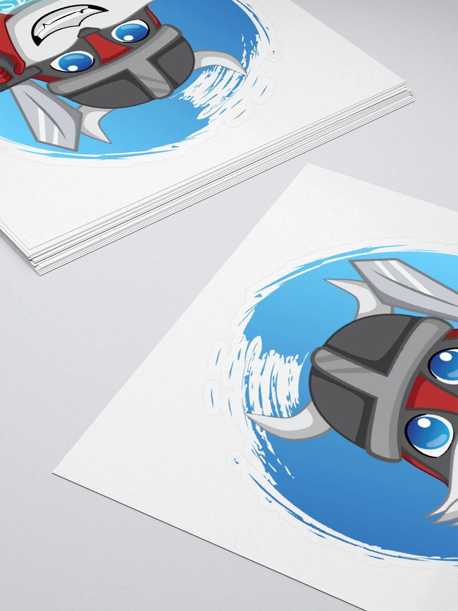 Viking Red Panda Kiss-Cut Stickers product image (14)