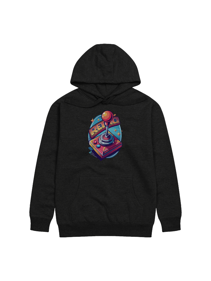 Retro Joystick Front Printed Hoodie product image (1)