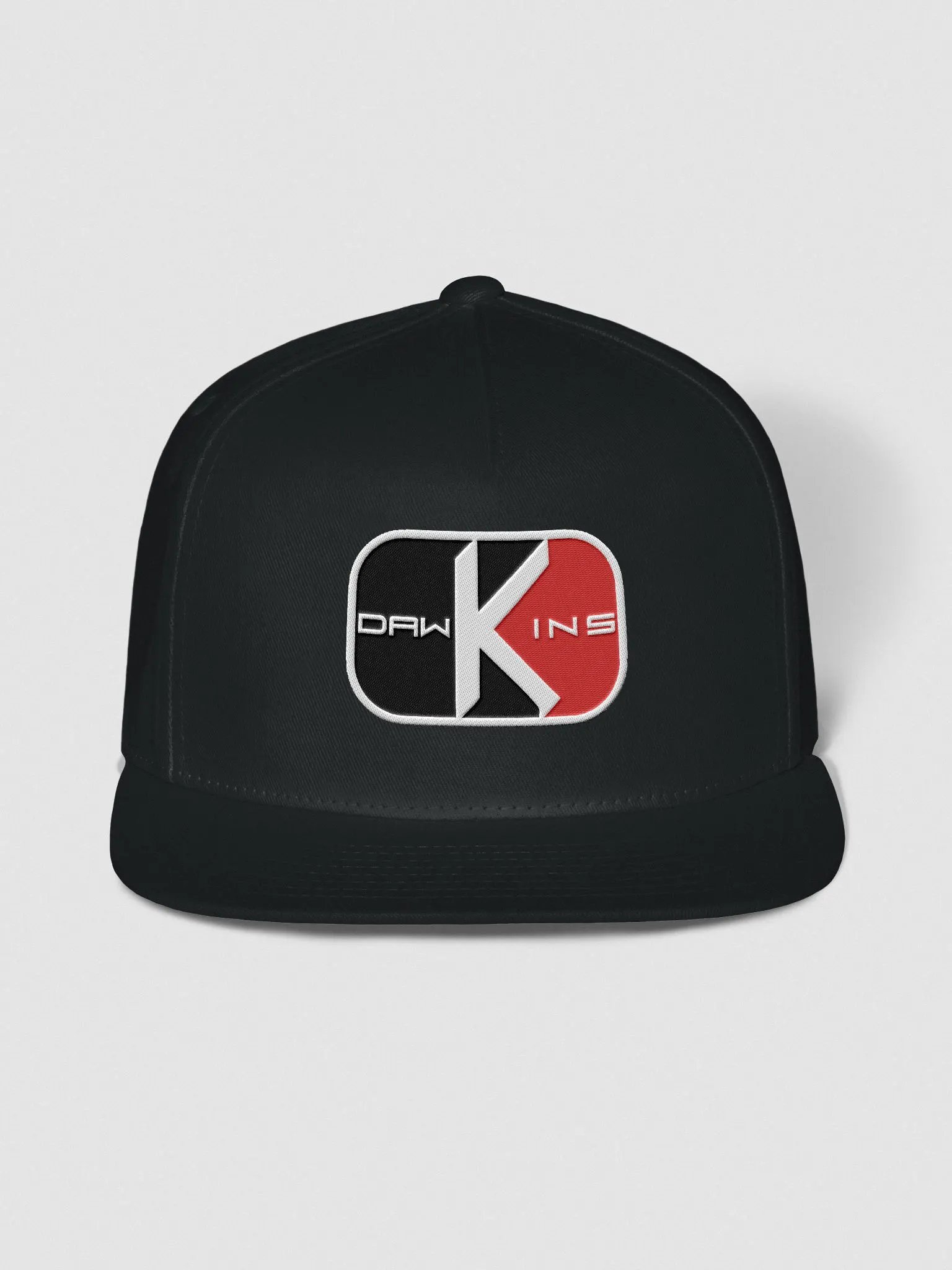 Dawkins Flat Snap Back Hat Black product image (1)