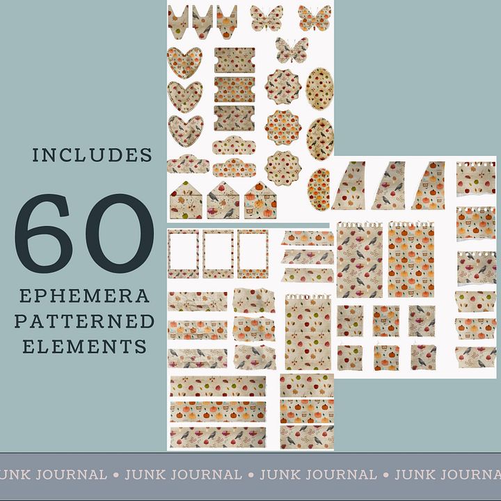 October Aesthetic - Printable Ephemera Set 2 V1 product image (2)