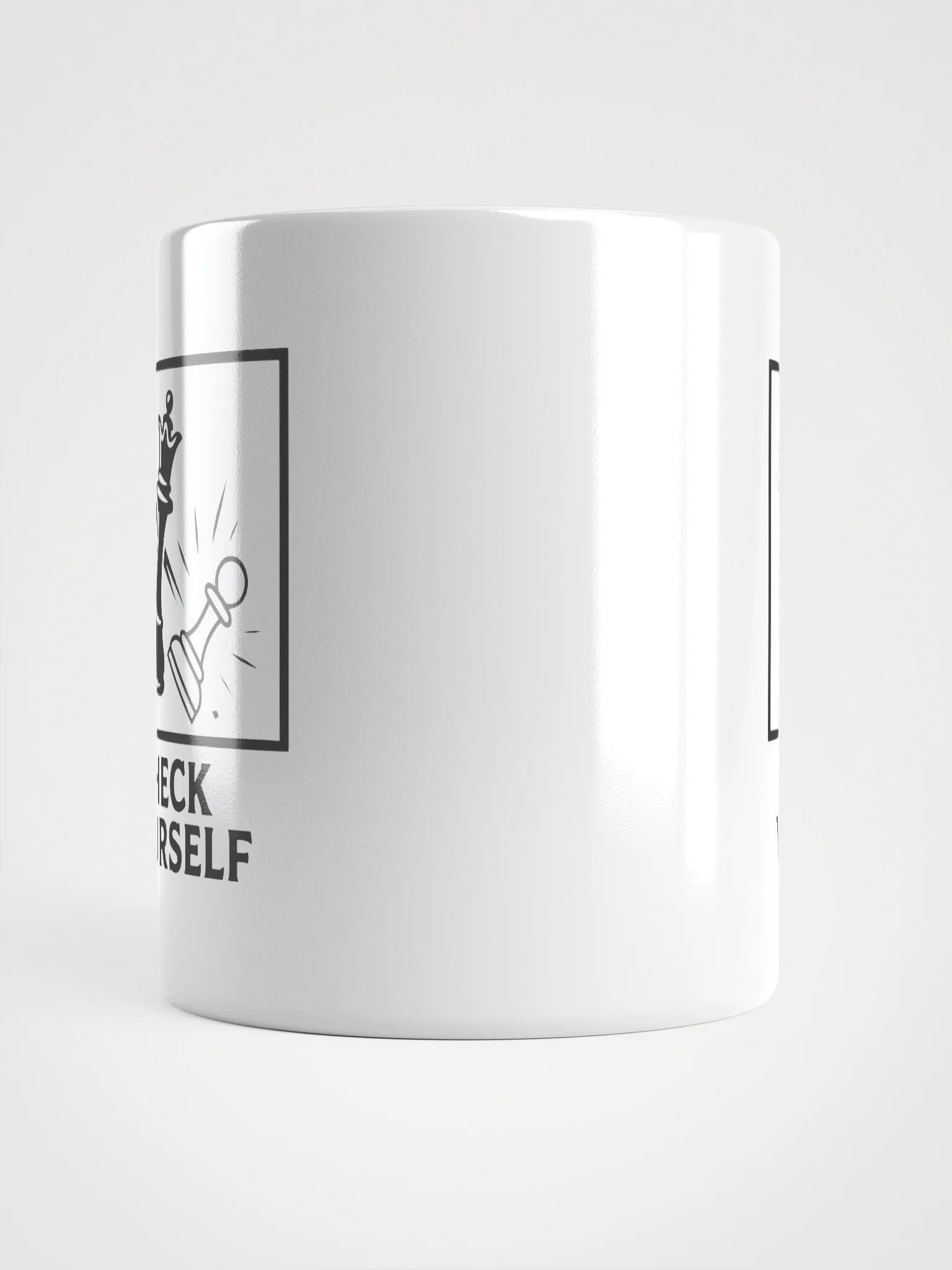 Check Yourself - White Glossy Mug product image (5)